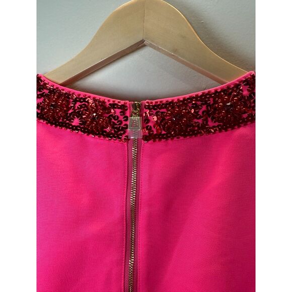 SAIL to SABLE Style Charade Hibiscus Tracey Mini Dress Women’s Size Small New - Picture 9 of 10